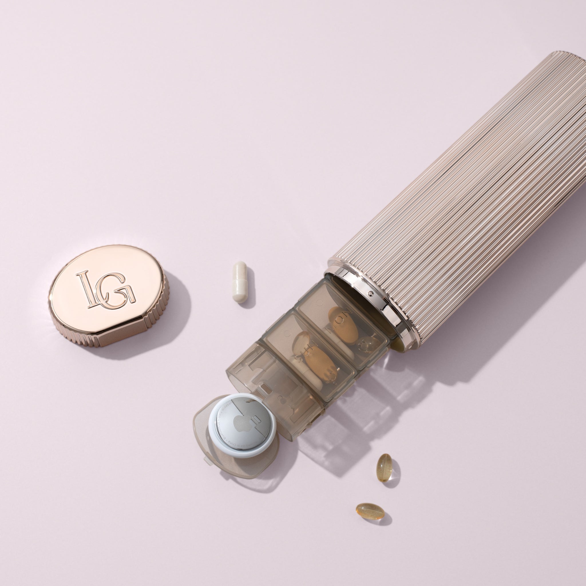 Stylish Pill Box - Wild Berry