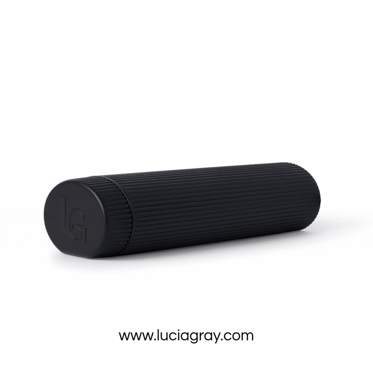 Stylish Pill Box - Matt Black
